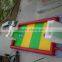 Amusement inflatable football player field,inflatable football field