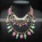 Multilayer Crystal Flower Collar Necklace Women Fashion Jewelry Vintage Necklace New Design