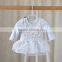 2016 high quality baby girl stripe cotton child baby dress new style model