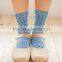 Retro thick wool argyle cheap socks autumn thick winter socks for women factory