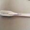 Beech wooden material with PP bristle lawnmower cleaning brush for lawnmower