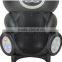 10 inch high quality professional plastic portable speakers with flashing light