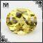 Fashionable Color Gemstones Oval Shape 12 x 14 Glass Nanosital Gemstone