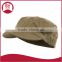 Canvas military officer cap with fitted back