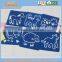Plastic Drawing Stencil for Children DIY Painting
