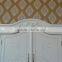 French style modern bedroom furniture oak wood wardrobe with two door