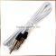 3.5mm male to male aux audio cable, shoelace braided aux audio cable