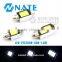 2015 newest car festoon light 31mm COB 1.5W canbus 12v led cob