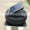 12W 12inch solar powered roof ventilators,solar panel adjustable