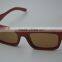Custom Logo Promotional Red Bamboo Sunglasses Wood Sunglasses China FDA Approval 100% Wooden Sunglasses Handmade Bamboo