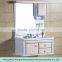 PVC Waterproof Bathroom Mirror Wash Basin Cabinet