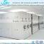 Movable cold roll steel storage cabinet systems