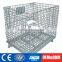 Customized Fold Down Steel Storage Boxes Cage
