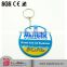 promotion 3d soft pvc reflective cartoon keychains