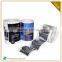 waterful emboss silver custom printing self adhesive roll labels