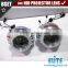 Hot!!!High Brightness 3inch HQI Hid projector dual angel eye on promotion