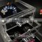 factory supply clear 3 tier acrylic makeup organizer drawers