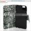 wholesale separable 2 in 1 leopard pattern pu leather vape case for iphone 6 plus 5c 5s se 6s 7