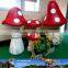 MY Dino-C063 High simulation rubber mushroom statues for indoor decoration