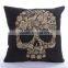 New Style Fashion Confortable Colorful Skull Back Cushion