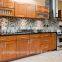 Solid Wood Kitchen Cabinet with Handles, Contemporary Style