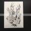 WX- 058 Customized Black Tattoos/ Fake Tattoo Sticker/ Cute Deer Temporary Body Tattoo