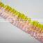 High quality wholesale fashion pleated satin ribbon trimming