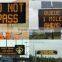 Mobile VMS P20 LED Traffic Module Solar Powered Portable Variable Message Signs