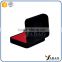 Wholesale and OEM multi size high quality customized logo velvet plastic jewelry packing boxes