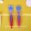 Baby Products Food Grade Heat Resistance Colorful Thermal Silicone Baby Spoon