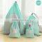 New fashion 4pcs drawstring storage bag