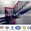 Outdoor wrought iron stair railing
