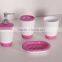 6pcs bathroom set with toilet brush