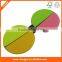 2015 2016 new design ECO double round shaped combination sticky note pad