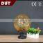 Manufacturer acrylic outdoor plastic ball light cover for garden fence lamp