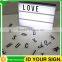 Popular Style Free Retro Combination Letters Light Box