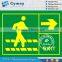 Custom Logo Emergency Exit Sign/ Warning Sign