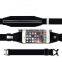 Waterproof running waist bag for smartphones running belt bag
