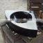 Bathroom sink stone half round wash basins