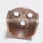 Wardrobe Accessories Tube Holder Wardrobe Rail Socket Support
