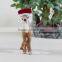 fake wholesale christmas decorations red nose reindeer