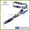 Promotional custom polyester lanyard, sublimation print heat transfer printing lanyard