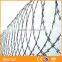 razor barbed wire mesh fence/barbed wire roll price fence