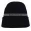 Free Simple Customized Plain Hat 100% Acylic Adult Knit CC Beanie Hat