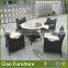 German new modern cheap indoor rattan Dining Furniture