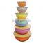 Cute Design Quality assurance Degradable Bamboo Fiber Bowl Set