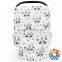 Teepees Baby car seat cover canopy and nursing cover multi-use stretchy