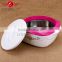 Household 3pcs plastic casing /stainless steel heat preservation lunch box/ food warmer