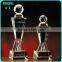 Crystal glass star trophy & cheap clear crystal trophy star with base