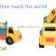 2015 NEW HOT BATTERY OPERATED DIY GIFT TOY FOR KIDS CRANE &TRUCK TOY WITH TOOL SETS FROM DONGGUAN ICTI MANUFACTURE